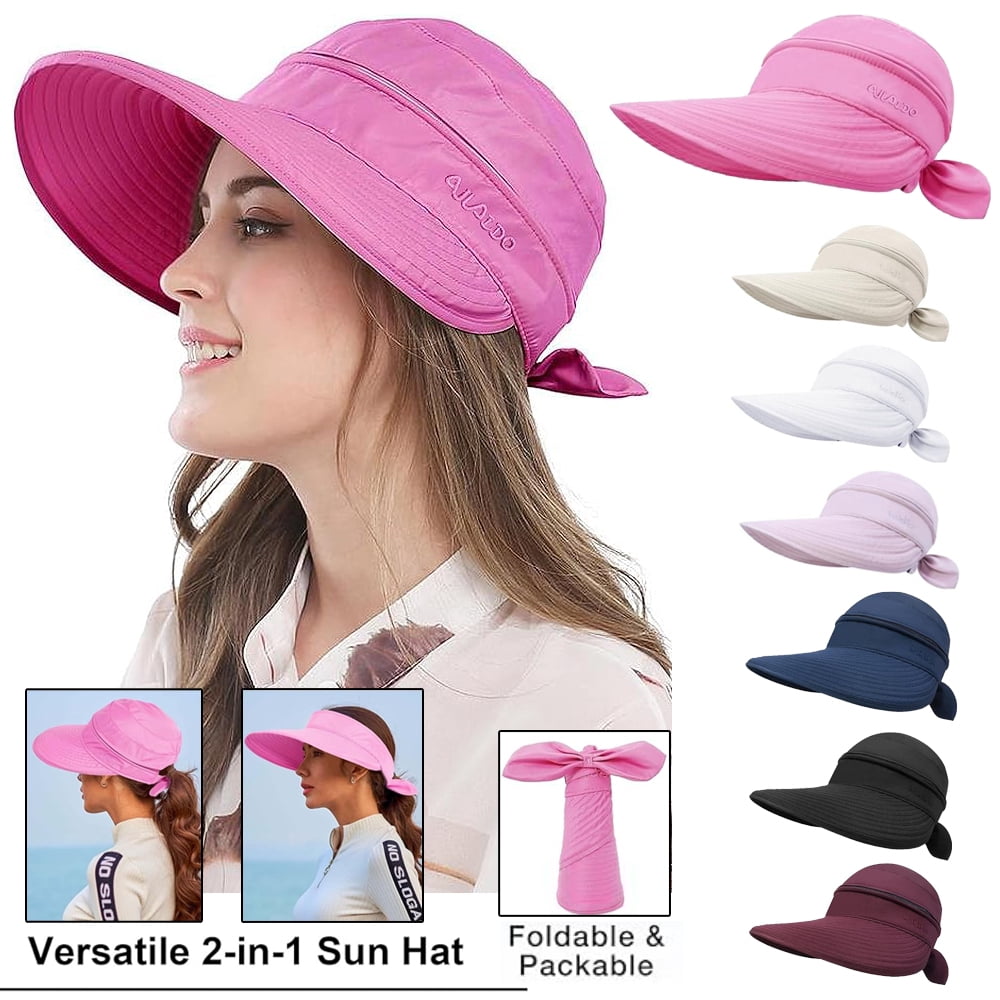 Women Sun Hat for Outdoor UV Protection, Wide Brim Sun Hat  display picture 1