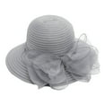 thumbnail image 1 of Women Sun HatsChurch Dress Fascinator Bridal Cap British Tea Party Wedding Hat, 1 of 2
