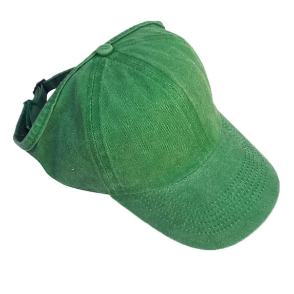 Women Sun HatsMen Outdoor Adjustable Ponytail Baseball Cap Sunhat Peaked Cap