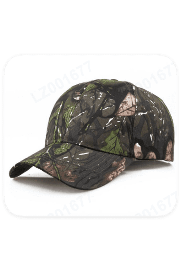Women Sun HatsMen Unisex Summer Outdoors Camouflage Visor Baseball Cap Adjustable Hat
