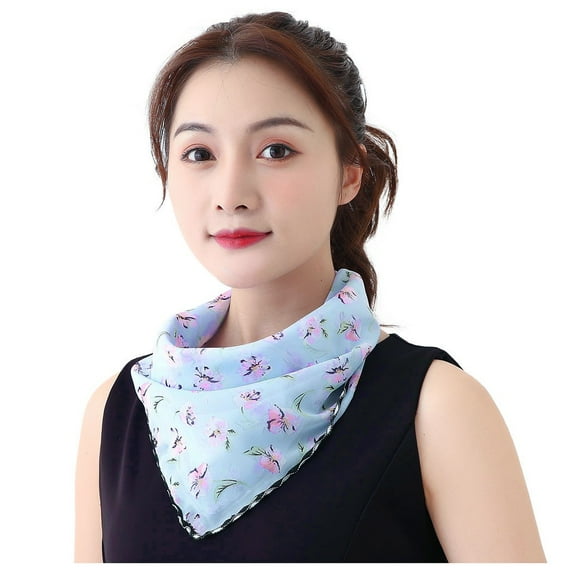 Women Sun Protection Print Cool Mask Scarf Neck Scarf Masks Cat Mask Wolf Mask Masquerade Dress Animal Mask