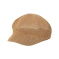 thumbnail image 1 of Women Sunhat Sun Protection Breathable Hollow Out Solid Color Short Brim Anti-UV Thin Adjustable Artist Painter Hat Women Headwear, 1 of 6