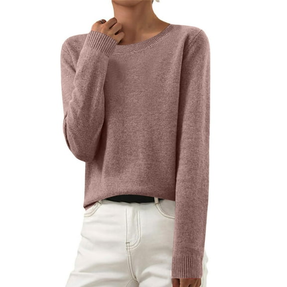 Women Sweater Oversized Pullover Sweaters Casual Loose Crewneck Long Sleeve Knit Jumper Tops Winter Warm Sweaters