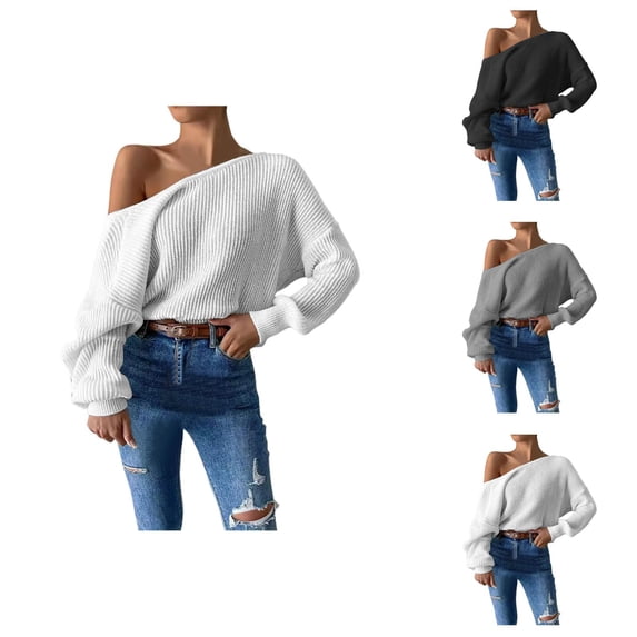 Women Sweaters, Backless Sweaters for Women, Long Sleeve Knit Design, Pullover for Fashion Comfort