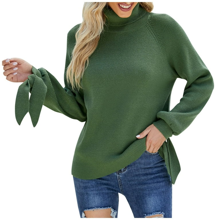 Army green 2025 cashmere sweater