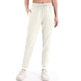 thumbnail image 1 of Women Sweatpants Cotton MIUOWANP Women'S Solid Color Overalls Women'S Casual High-Waisted Drawstring Pocket Sweatpants Beige XXL, 1 of 4