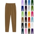 thumbnail image 1 of Women Sweatpants Sport Pants Casual Trousers Solid Color Large Size Running Fitness Sports Pants With Pockets, 1 of 6