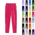 thumbnail image 1 of Women Sweatpants Sport Pants Casual Trousers Solid Color Large Size Running Fitness Sports Pants With Pockets, 1 of 6