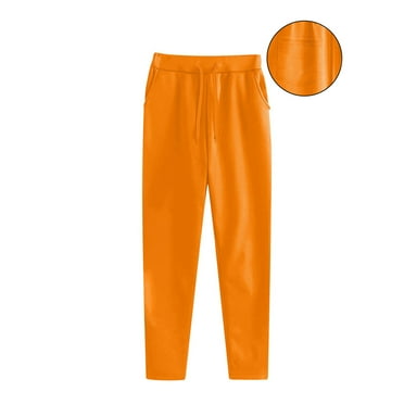 Women Sweatpants Sport Pants Casual Trousers Solid Color Large Size Running Fitness Sports Pants With Pockets