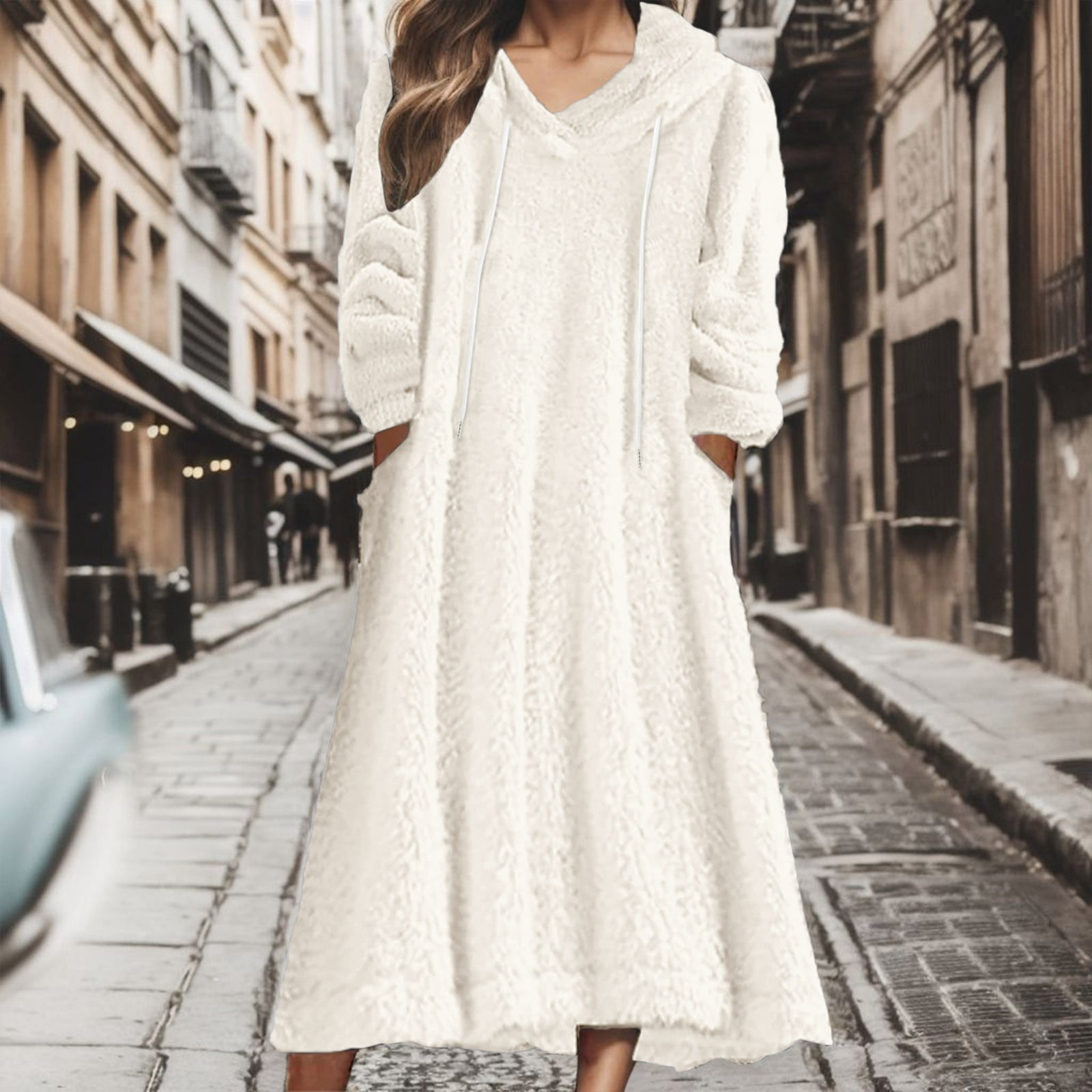 knee length dresses for ladies Lumen Turtleneck Midi Dress main image 0