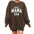 Women Sweatshirt In My Mama Oversized Mom Casual Letter Print Long