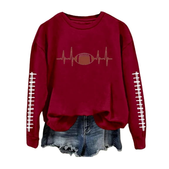 Women Sweatshirt Long Sleeve Sweatshirt for Womens Pullover Tops Cute Crewneck Sweatshirt Womens Winter Sweatshirt Womens Clothing