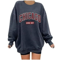 Women Sweatshirt Sweat Shirts Women Long Sleeve Pullover Women Dark Gray Adult Crewneck Sweatshirt Womens Fall Outfits Trending Clothes