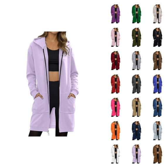 Women Sweatshirt Women's Solid Sweatshirt Women's Casual Pants High Waist Comfortable Trousers For Daily Wear Gym Hiking Hooded Sweatpants With Pockets Winter Fall Loungewear