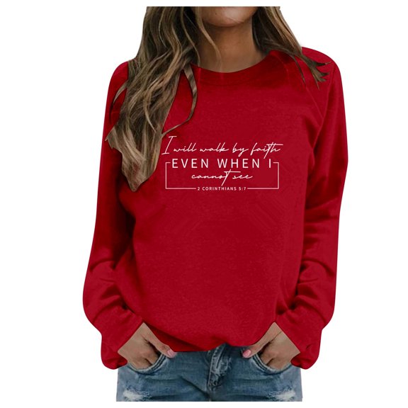 Women Sweatshirt Womens Long Sleeve Sweatshirt Oversized Pullover for Women Red Sweat Shirt Women Winter Clothes Street Style