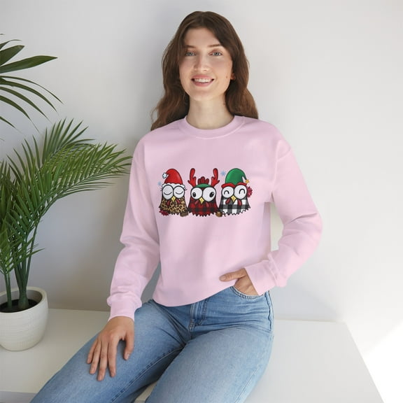 Women Sweatshirts, Christmas Chicken Sweatshirts, Chicken Sweatshirts
