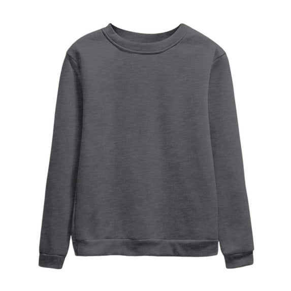 Women Sweatshirts Long Sleeve Sweatshirt Women Pullover Sweatshirt Gray Crewneck Sweatshirts Women's Fall Clothes Womens Clothes Trendy