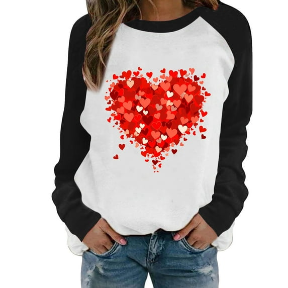 Women Sweatshirts Long Sleeve Sweatshirt Womens Pullovers Black Women'S Crewneck Sweatshirts Women Winter Fashion Women'S Clothes