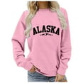 thumbnail image 1 of Women Sweatshirts Long Sleeve Sweatshirt for Women Pullover Sweatshirts for Women Pink Crewneck Winter Outfits for Women 2025 Trendy Women Clothing, 1 of 5