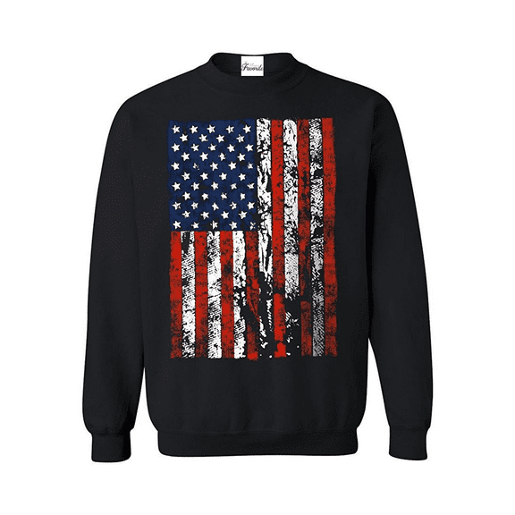 Women Sweatshirts and Hoodies - American Flag 4th of July