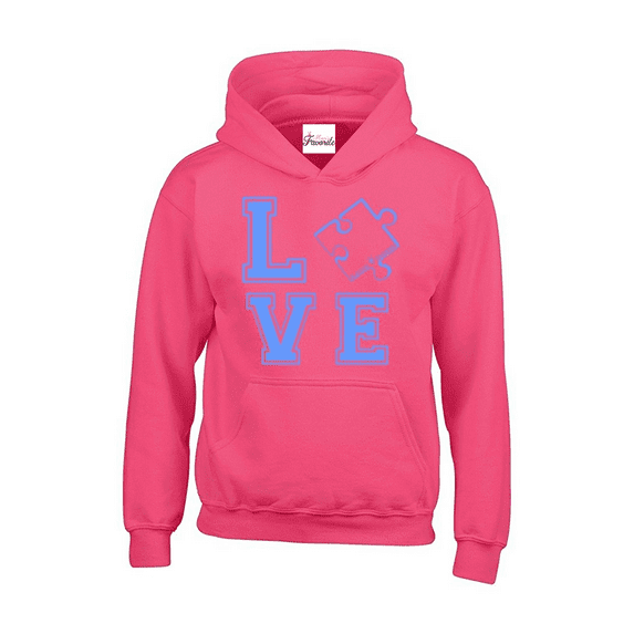 Women Sweatshirts and Hoodies - Autism Awareness Puzzle