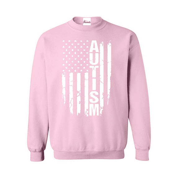 Women Sweatshirts and Hoodies - Autism Flag