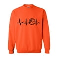 thumbnail image 1 of Women Sweatshirts and Hoodies - Basketball Heartbeat, 1 of 5