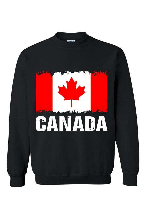 Women Sweatshirts and Hoodies - Canada Flag