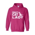 thumbnail image 1 of Women Sweatshirts and Hoodies - Crazy Cat Lady, 1 of 5