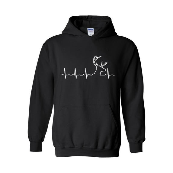 Women Sweatshirts and Hoodies - Deer Heartbeat