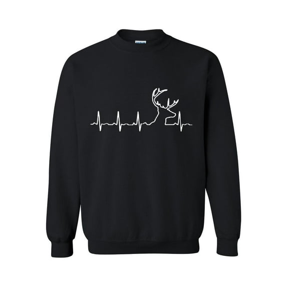 Women Sweatshirts and Hoodies - Deer Heartbeat