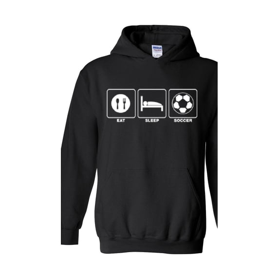 Women Sweatshirts and Hoodies - Eat Sleep Soccer
