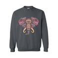 thumbnail image 1 of Women Sweatshirts and Hoodies - Elephant Mosaic, 1 of 5