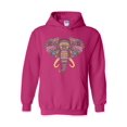 thumbnail image 1 of Women Sweatshirts and Hoodies - Elephant Mosaic, 1 of 5