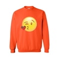 thumbnail image 1 of Women Sweatshirts and Hoodies - Emoji Winky Face, 1 of 5