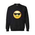 thumbnail image 1 of Women Sweatshirts and Hoodies - Emoji with Sunglasses, 1 of 5