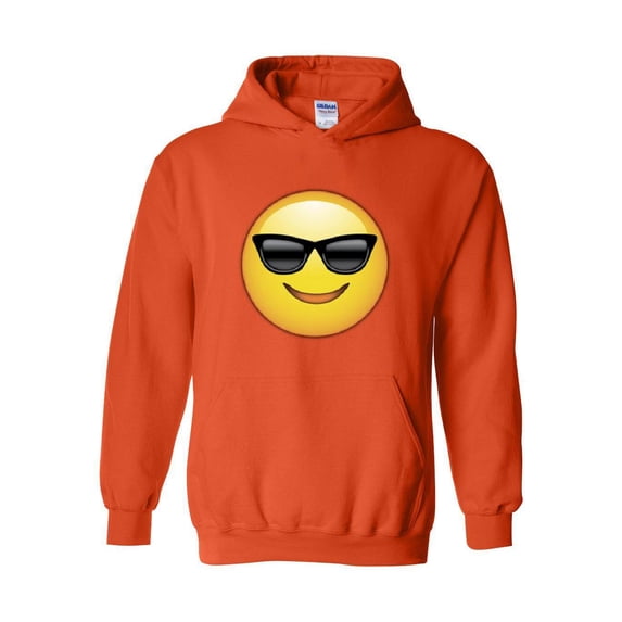 Women Sweatshirts and Hoodies - Emoji with Sunglasses