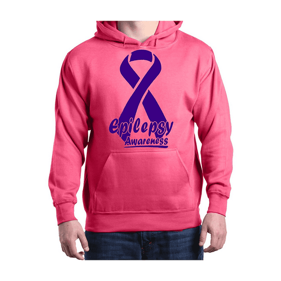 Women Sweatshirts and Hoodies - Epilepsy Ribbon