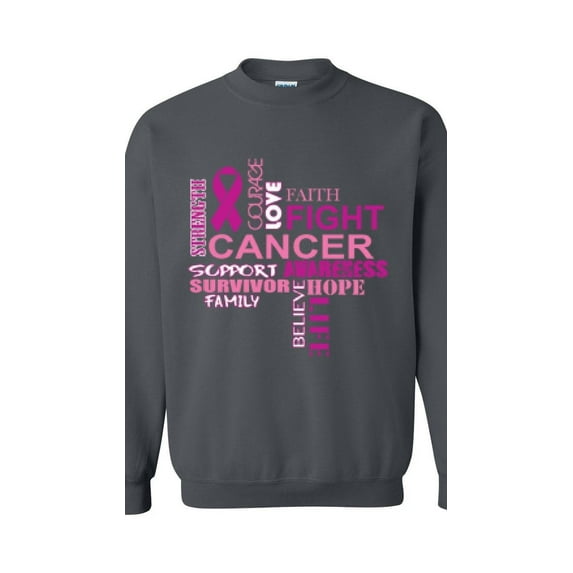 Women Sweatshirts and Hoodies - Fight Breast Cancer