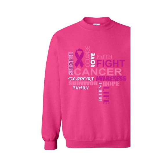 Women Sweatshirts and Hoodies - Fight Breast Cancer