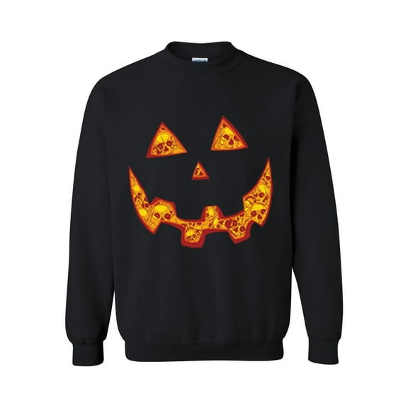 IWPF - Women Sweatshirts and Hoodies - Halloween Costume Pumpkin Face