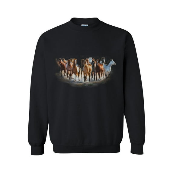 Women Sweatshirts and Hoodies - Horses Herd