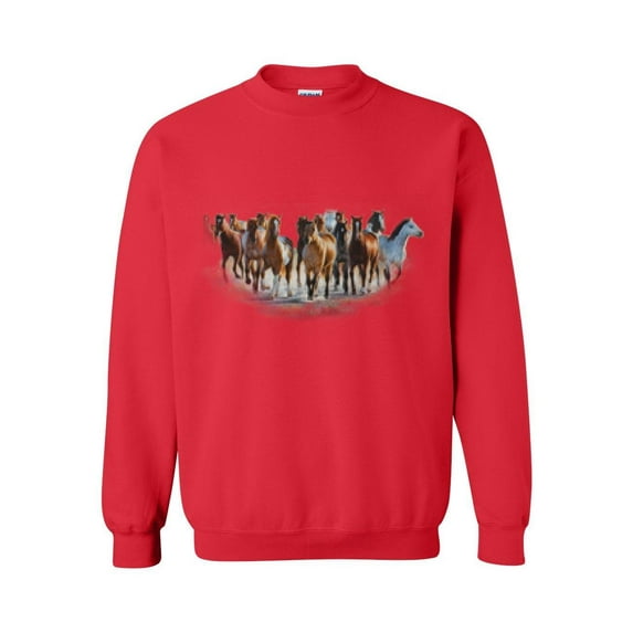 Women Sweatshirts and Hoodies - Horses Herd