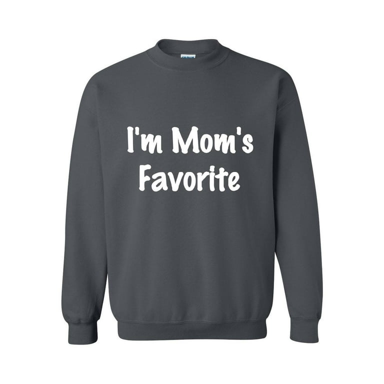 Mom's Favorite Women Sweatshirts and Hoodies - Louisville, Adult Unisex, Size: Small, Gray