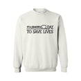 thumbnail image 1 of Women Sweatshirts and Hoodies - It`s a Beautiful Day to Save Lives, 1 of 5