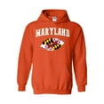 thumbnail image 1 of Women Sweatshirts and Hoodies - Maryland Flag, 1 of 5