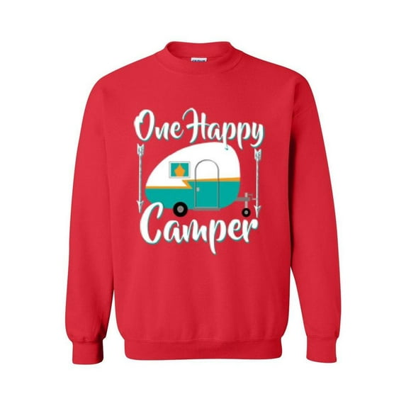 Women Sweatshirts and Hoodies - ONE HAPPY CAMPER
