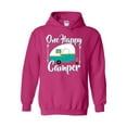 thumbnail image 1 of Women Sweatshirts and Hoodies - ONE HAPPY CAMPER, 1 of 5