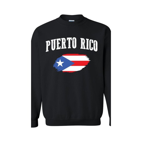 Women Sweatshirts and Hoodies - Puerto Rico Flag