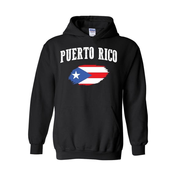 Women Sweatshirts and Hoodies - Puerto Rico Flag